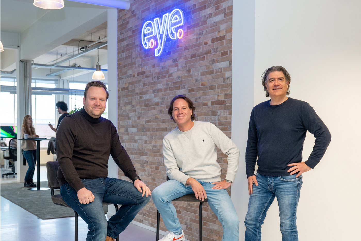 Eye Security’s founders: Piet Kerkhofs (left), Job Kuijpers (center) and Vincent van de Ven. Credit: Eye Security